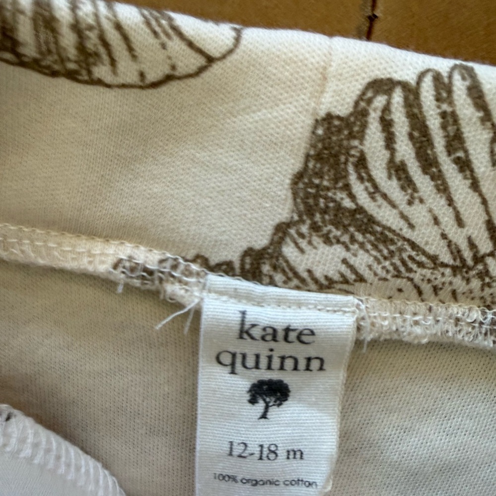 💙$5 FLASH SALE BUNDLE ONLY💙 Kate Quinn Organic Cotton Turkey Legging 12-18M - Picture 3 of 3